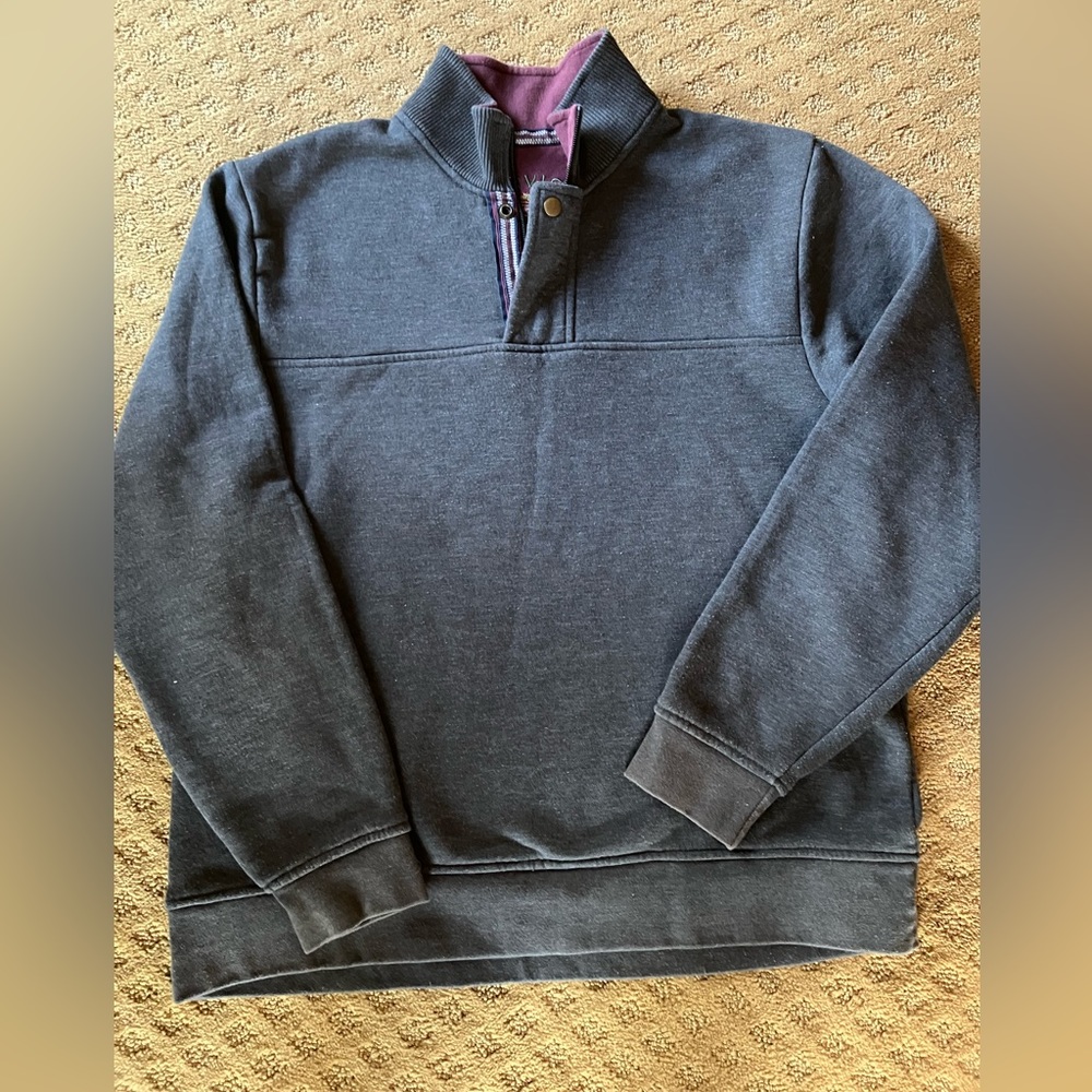 ORVIS Men’s Size L Quarter Zip Sweatshirt